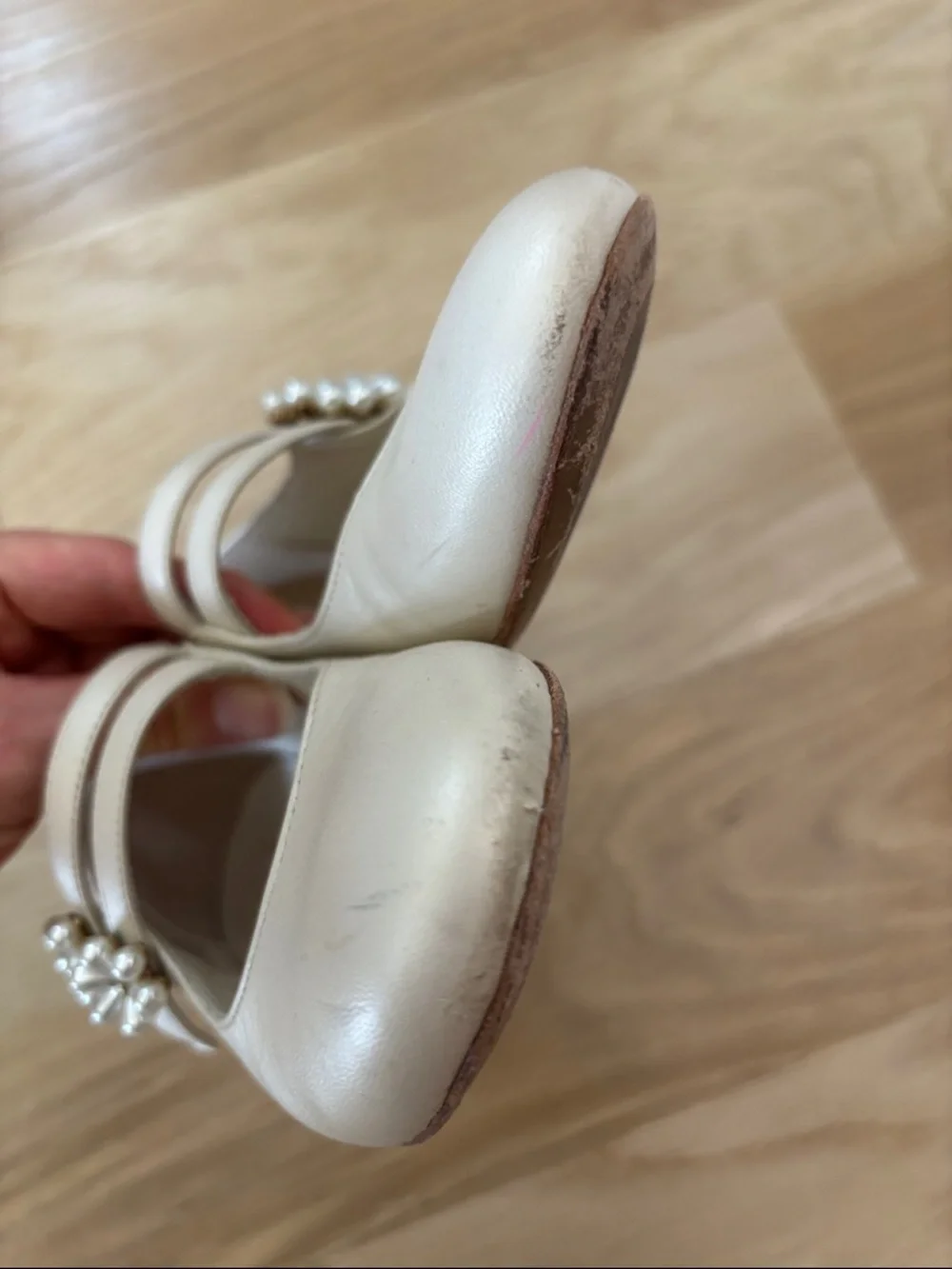 Bonpoint “Baby Tam” Crystal-Embellished Mary Jane Flats for Little Girls